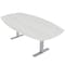 Skutchi Designs 45 in W, 72 in L, 29 in H, Engineered Wood Top, White HAR-ABOT-46X72-T-WHCYPRESS - alternate 1